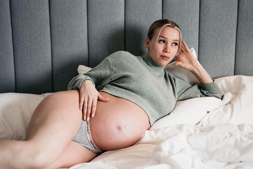 Blonde Pregnant Perfection Motherload 