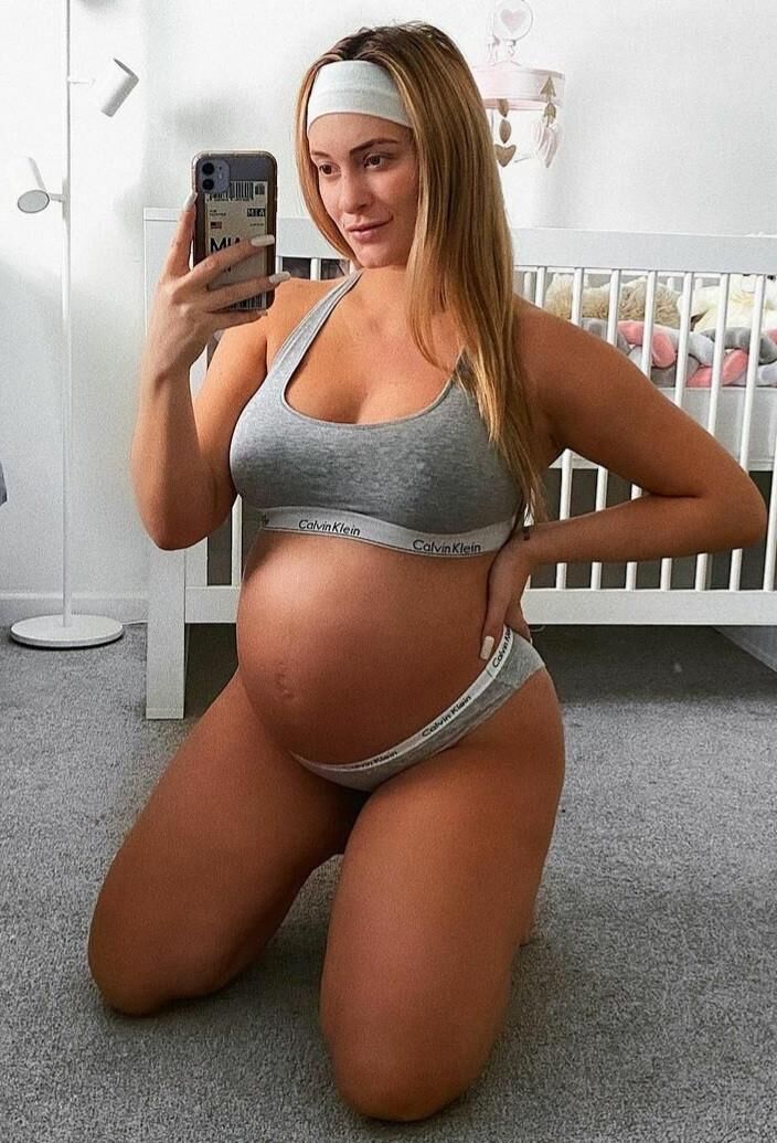Blonde Pregnant Perfection Motherload 