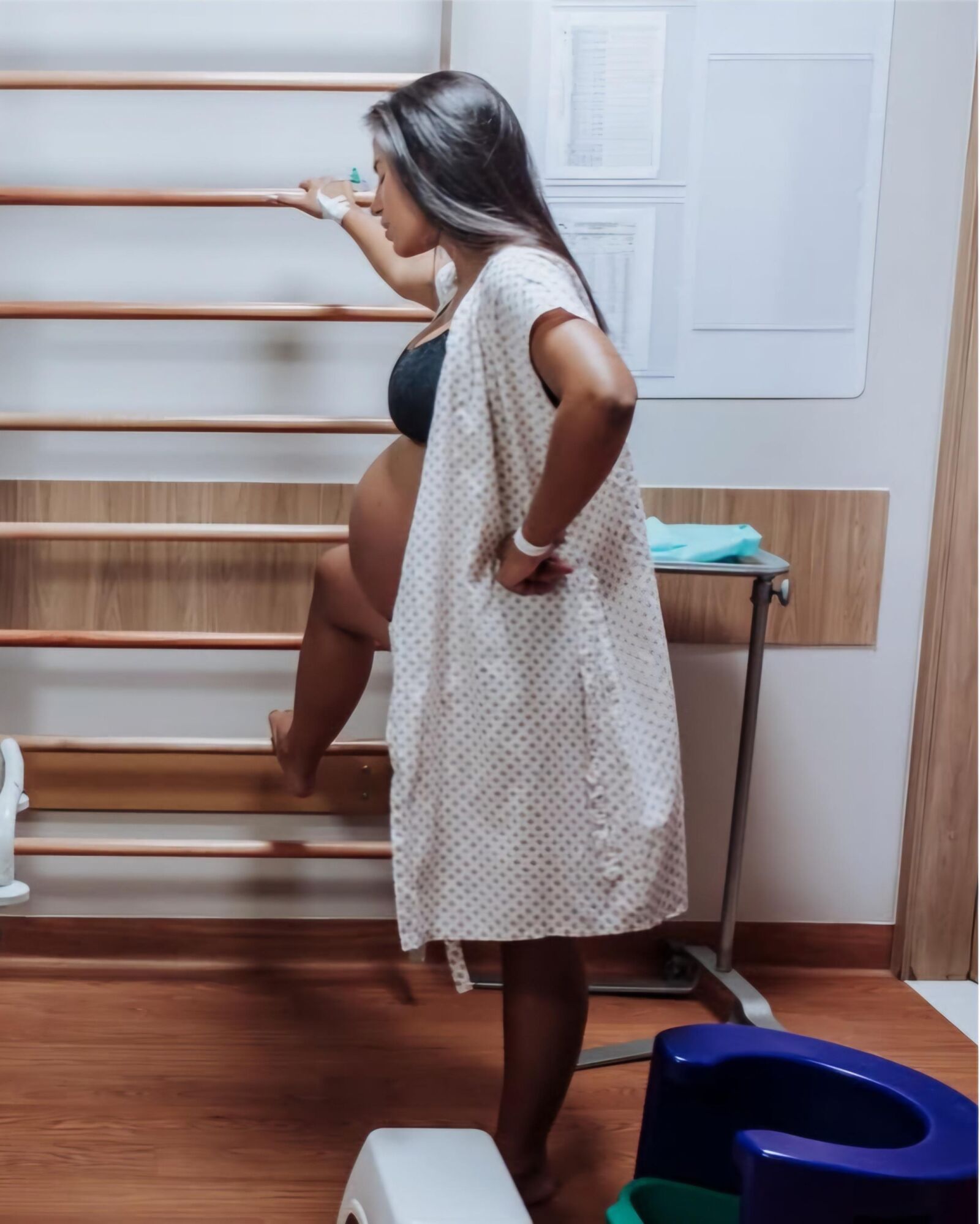 Travail enceinte maman