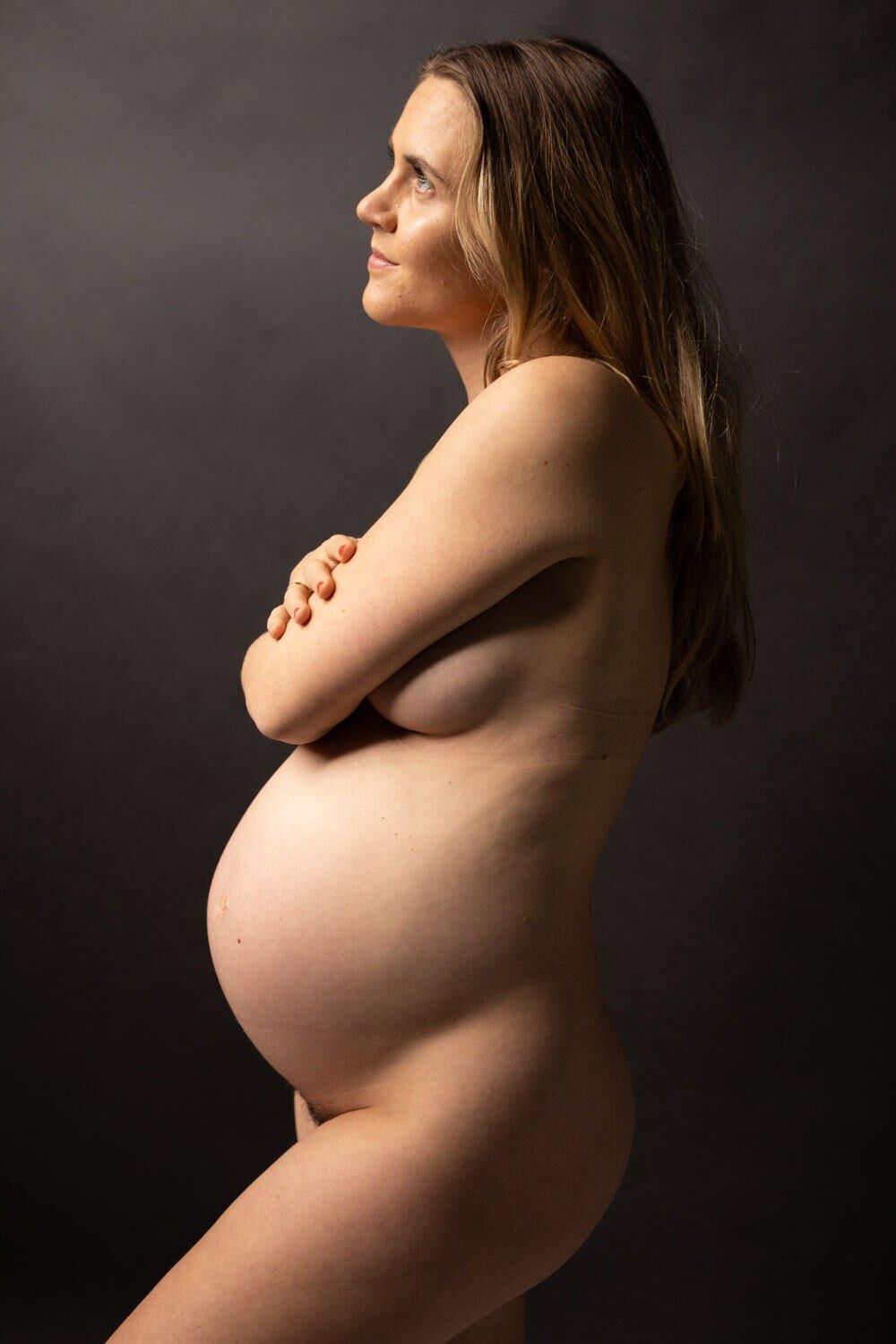 Carolyn mostra seu corpo prego