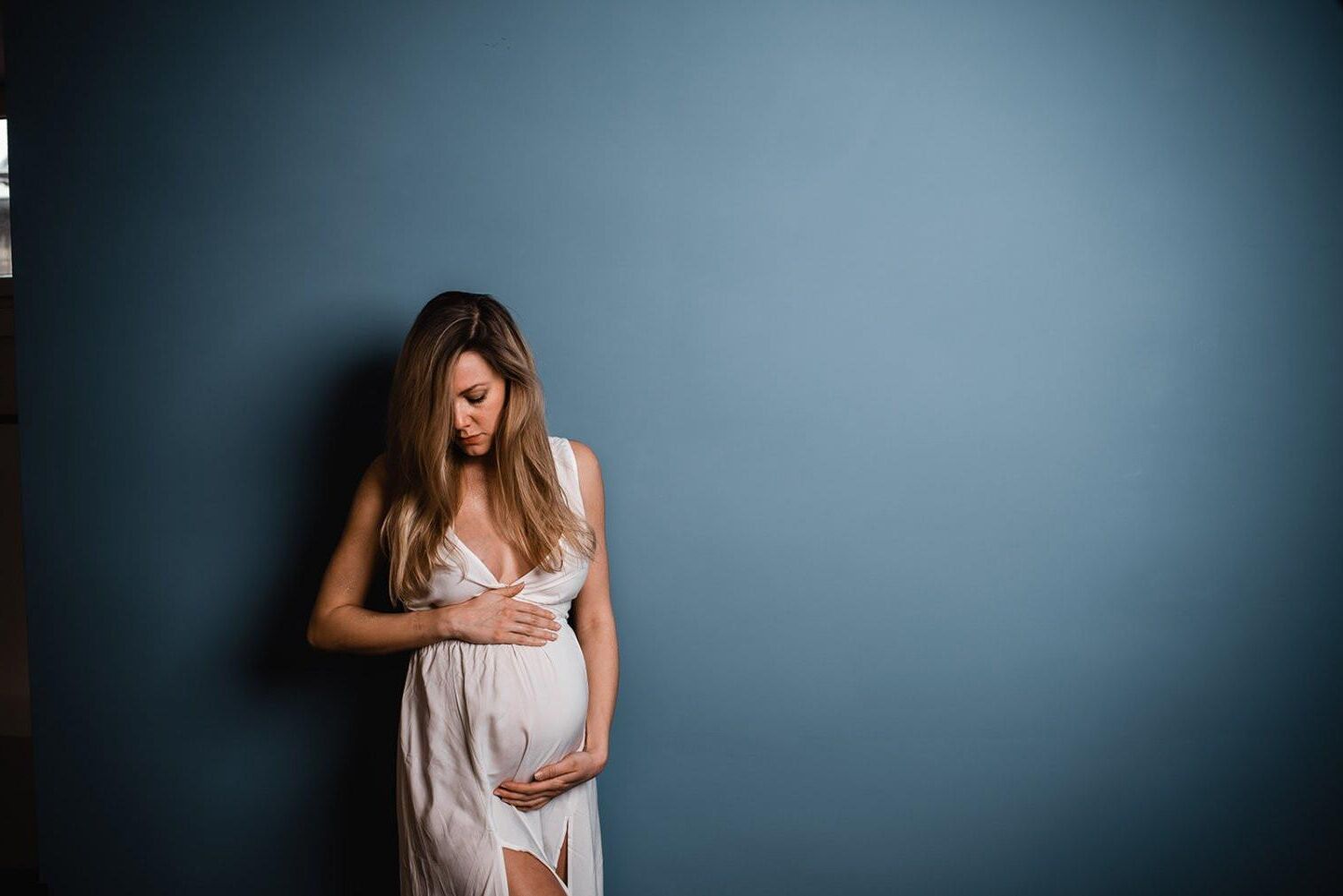 Preggo Blonde mostra seu corpo incrível