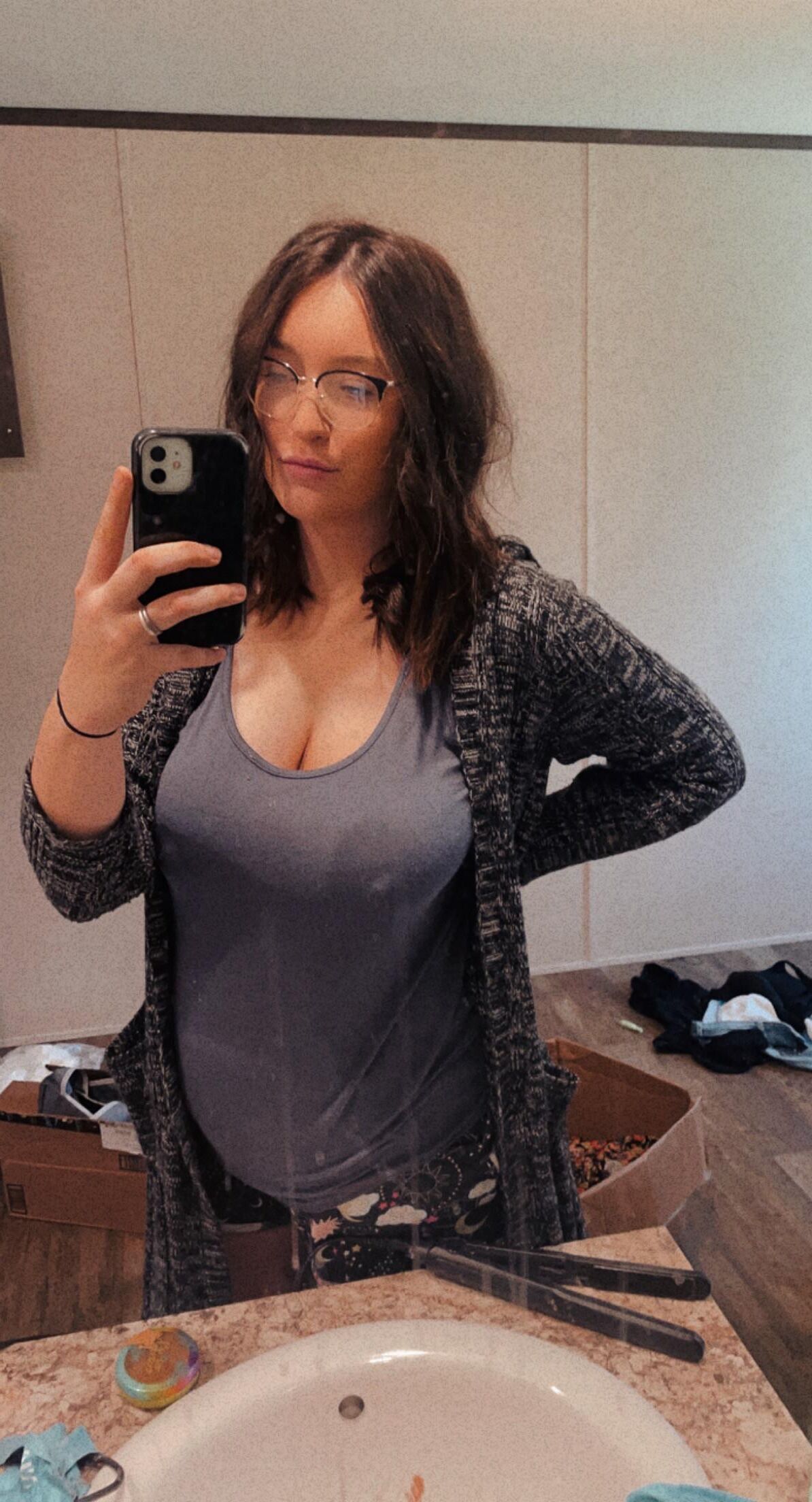 Hotwife grávida fofa